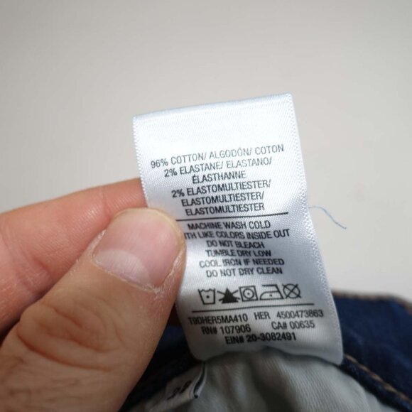 Hudson Women's Natalie Mid Rise Skinny Ankle Jeans Size 26 Blue 28.5" Inseam EUC - Picture 9 of 9